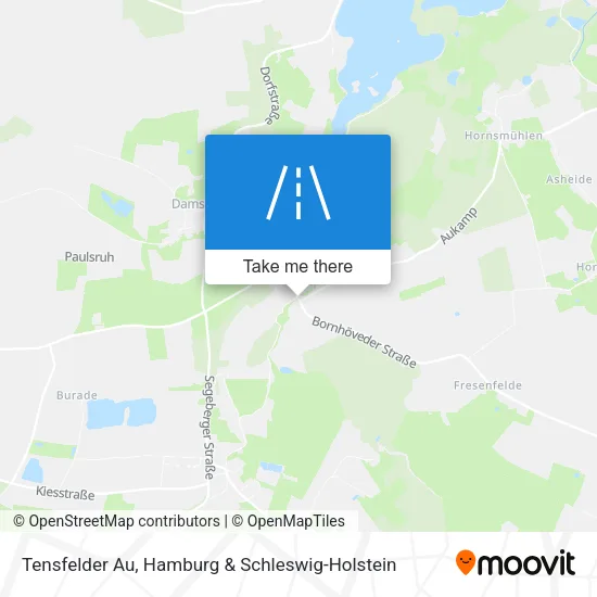 Карта Tensfelder Au