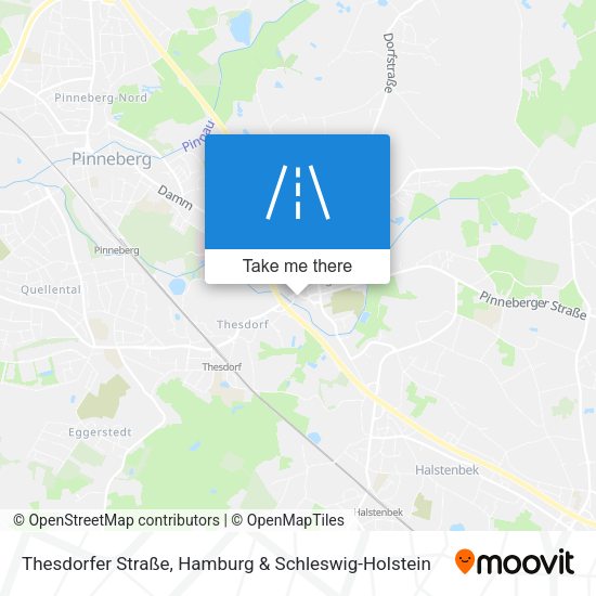 Thesdorfer Straße map