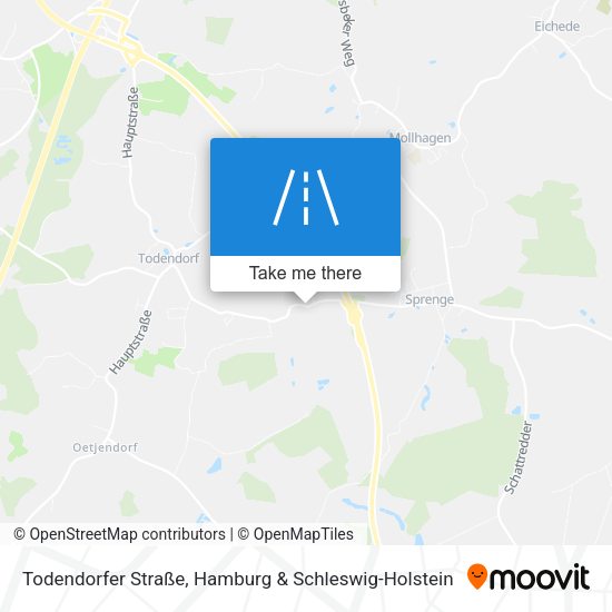 Todendorfer Straße map