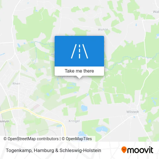 Карта Togenkamp