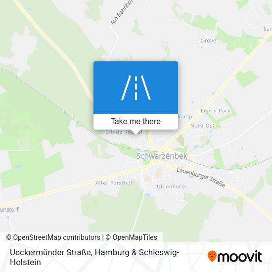 Ueckermünder Straße map
