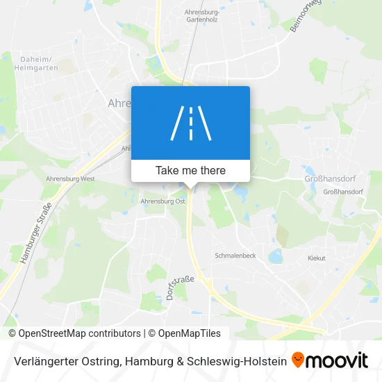 Карта Verlängerter Ostring