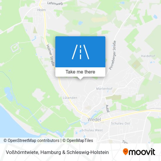 Voßhörntwiete map
