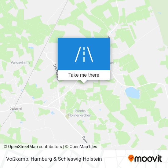 Voßkamp map