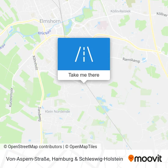 Карта Von-Aspern-Straße