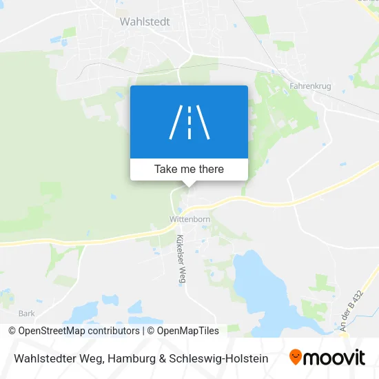 Карта Wahlstedter Weg