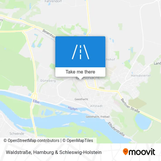 Waldstraße map