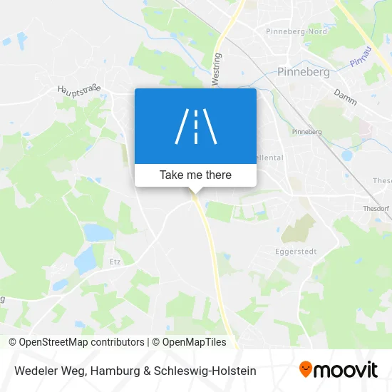 Карта Wedeler Weg