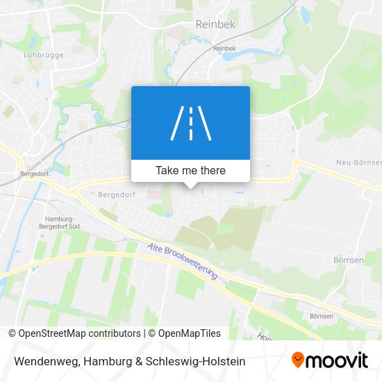 Wendenweg map