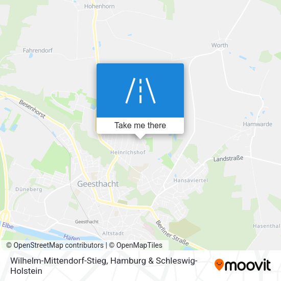 Wilhelm-Mittendorf-Stieg map