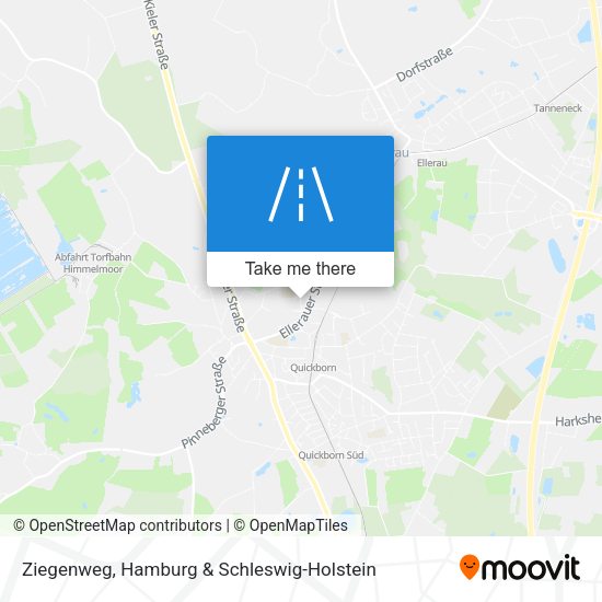 Ziegenweg map