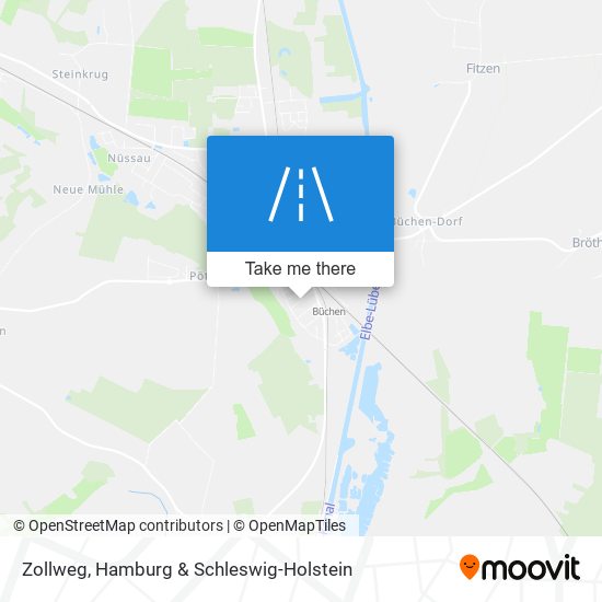 Zollweg map