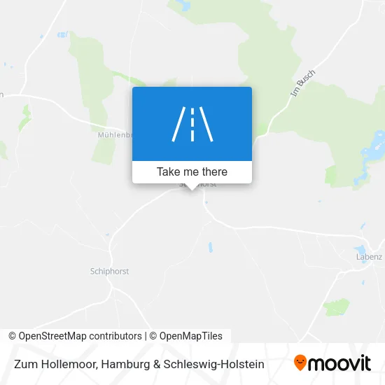 Карта Zum Hollemoor