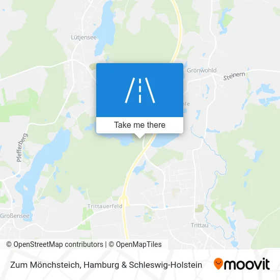 Карта Zum Mönchsteich