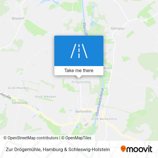 Zur Drögemühle map
