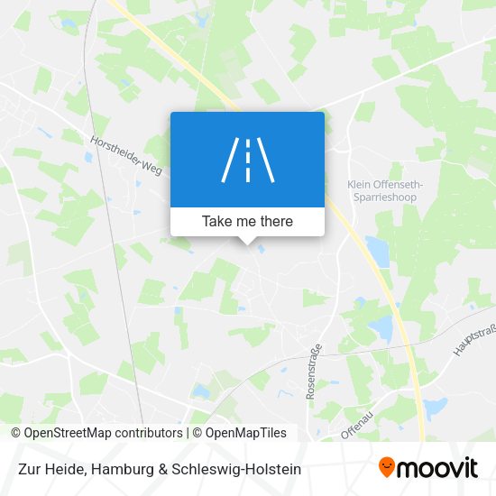 Zur Heide map