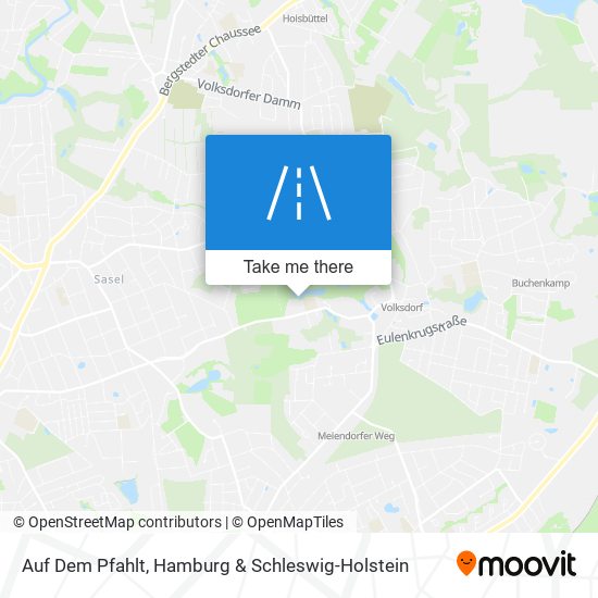 Auf Dem Pfahlt map