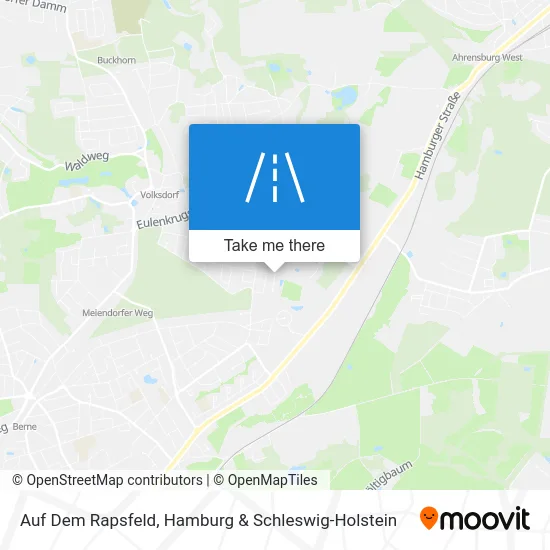 Карта Auf Dem Rapsfeld