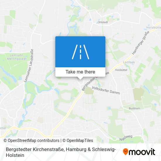 Bergstedter Kirchenstraße map