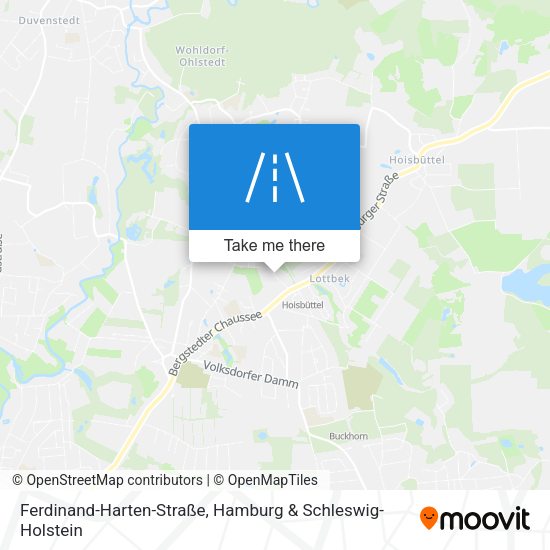 Ferdinand-Harten-Straße map