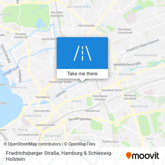 Friedrichsberger Straße map