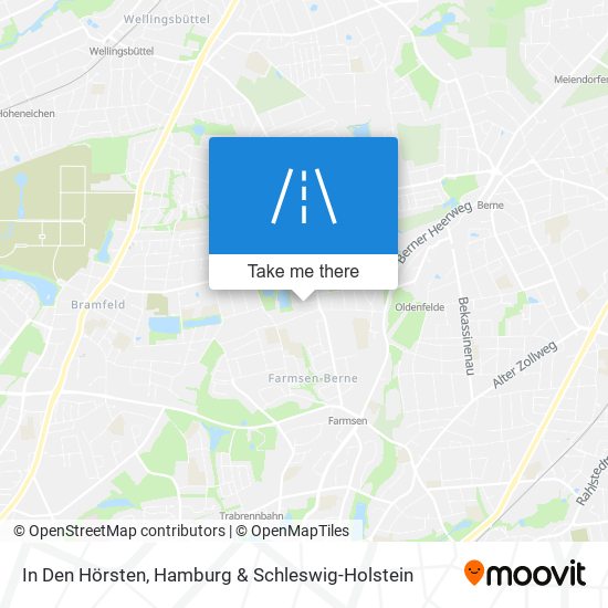 In Den Hörsten map