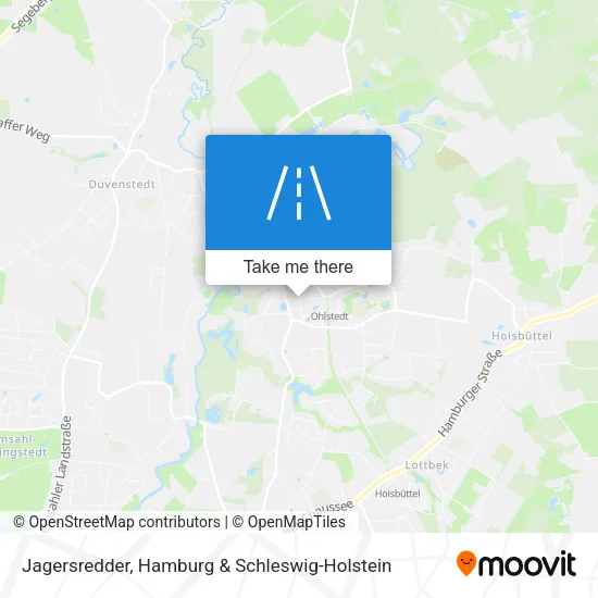 Jagersredder map