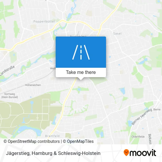 Jägerstieg map