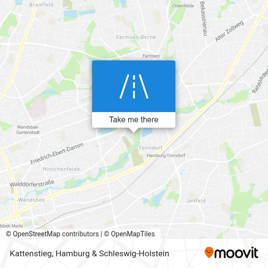 Kattenstieg map