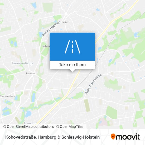 Kohövedstraße map