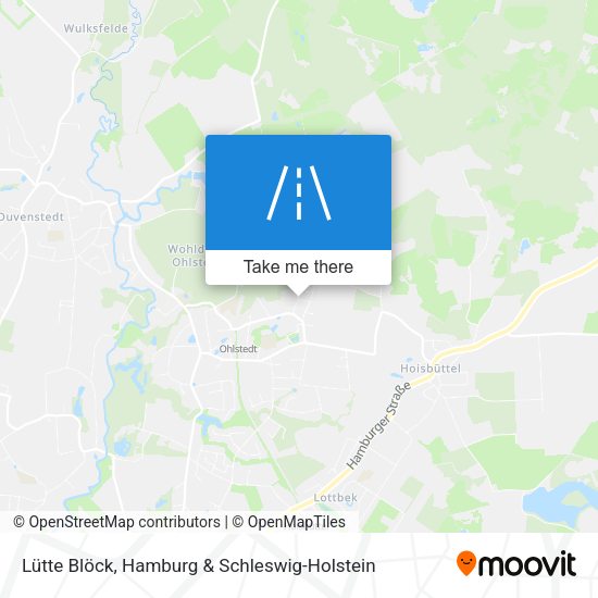 Lütte Blöck map