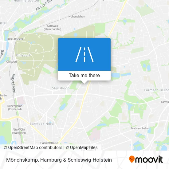 Карта Mönchskamp