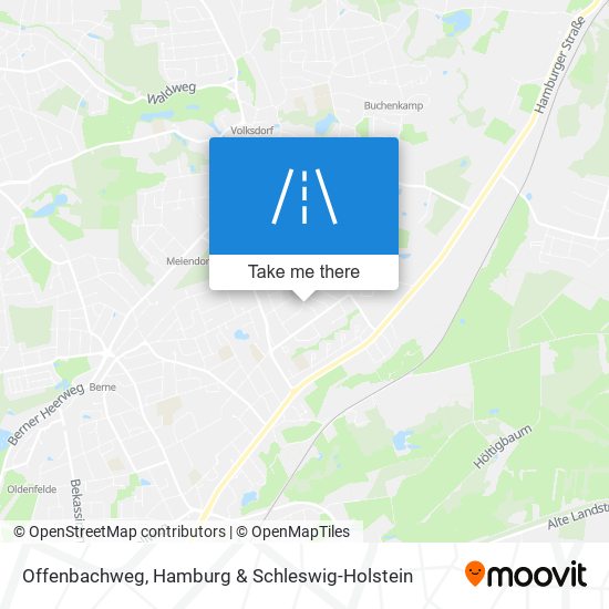 Карта Offenbachweg