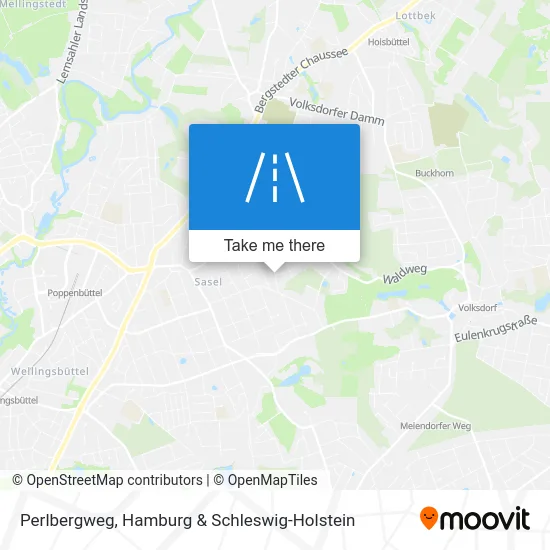 Карта Perlbergweg