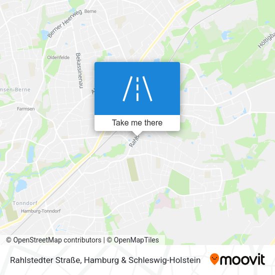 Rahlstedter Straße map