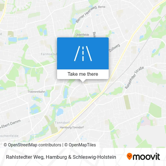 Rahlstedter Weg map