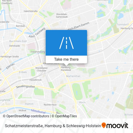 Schatzmeisterstraße map