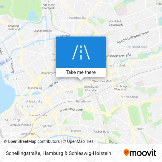 Карта Schellingstraße