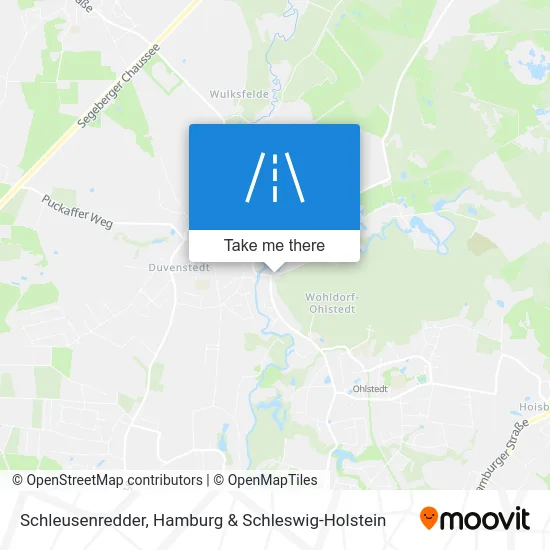 Карта Schleusenredder