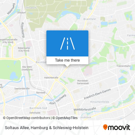 Soltaus Allee map