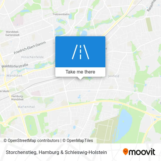 Карта Storchenstieg