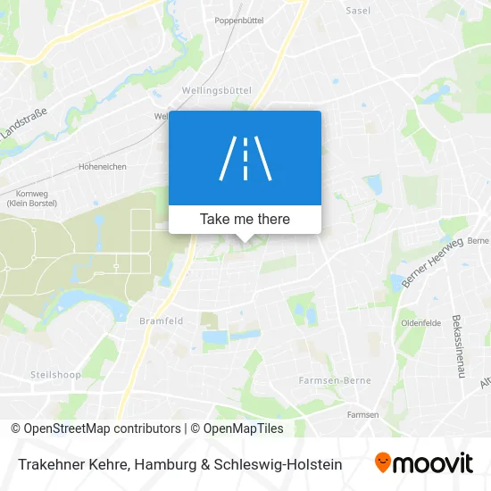 Карта Trakehner Kehre