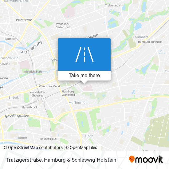 Tratzigerstraße map