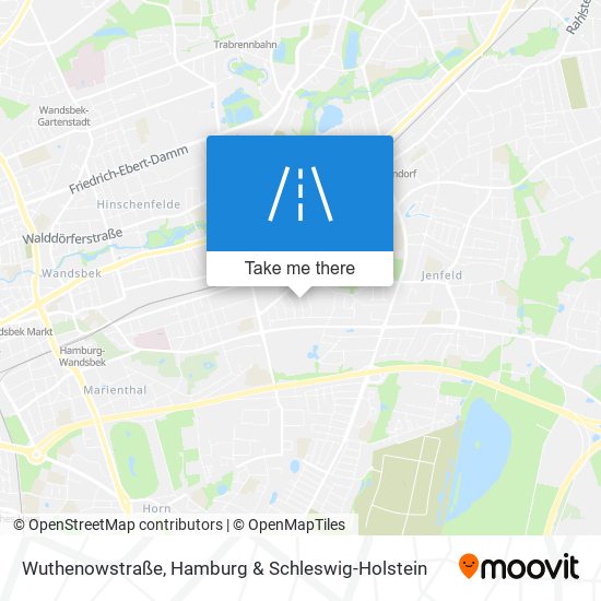 Карта Wuthenowstraße
