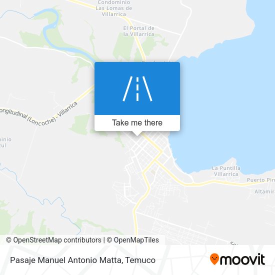 Pasaje Manuel Antonio Matta map