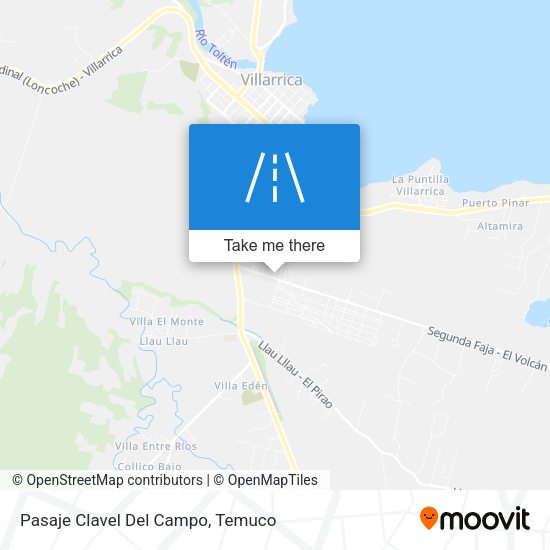 Mapa de Pasaje Clavel Del Campo