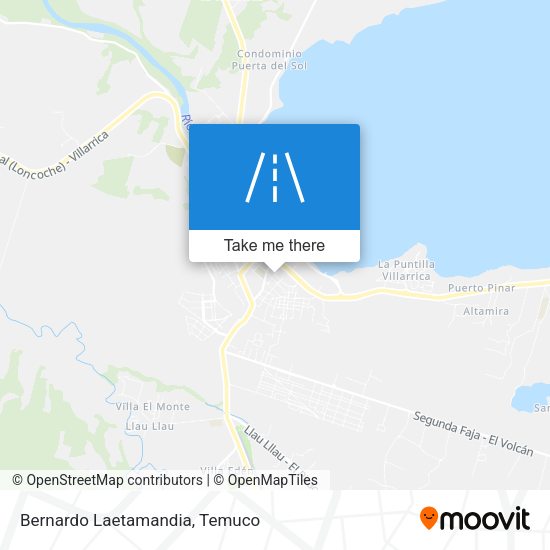 Mapa de Bernardo Laetamandia