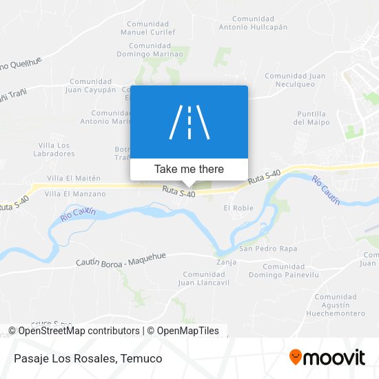 Mapa de Pasaje Los Rosales