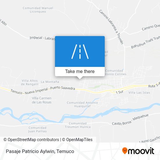 Pasaje Patricio Aylwin map