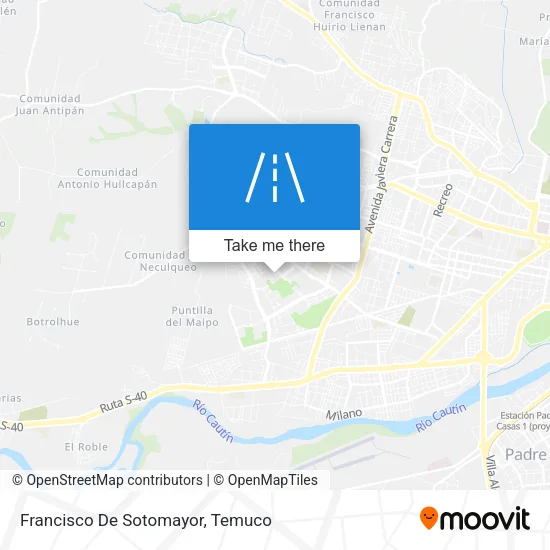 Mapa de Francisco De Sotomayor
